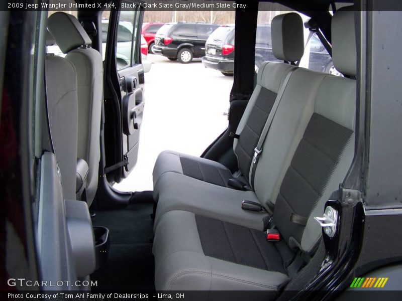 Black / Dark Slate Gray/Medium Slate Gray 2009 Jeep Wrangler Unlimited X 4x4