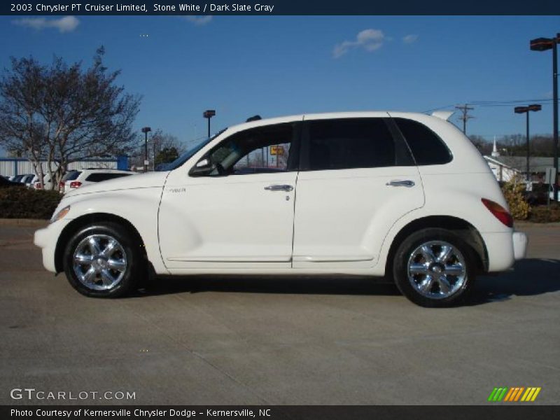 Stone White / Dark Slate Gray 2003 Chrysler PT Cruiser Limited