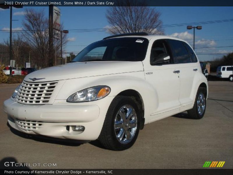 Stone White / Dark Slate Gray 2003 Chrysler PT Cruiser Limited
