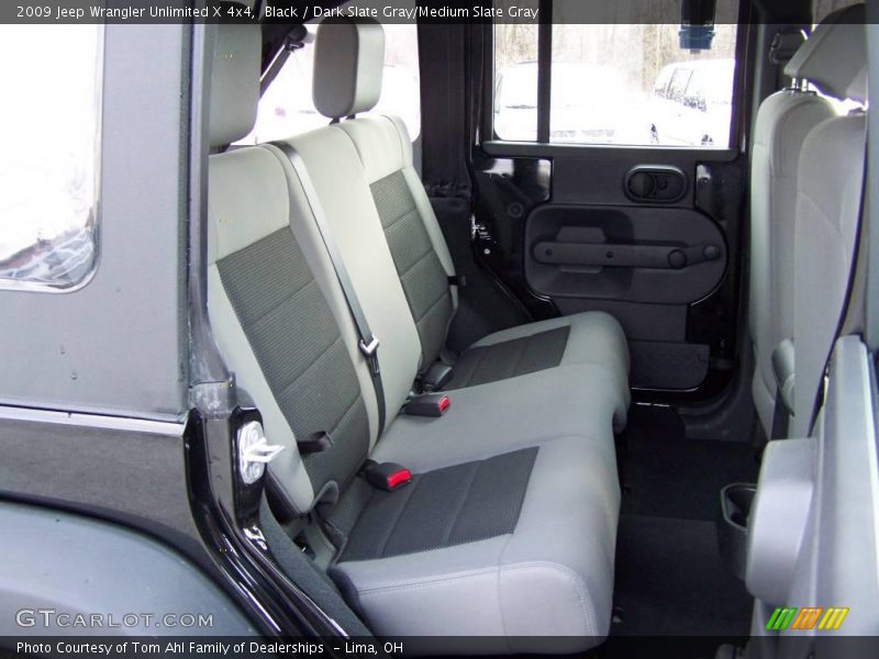 Black / Dark Slate Gray/Medium Slate Gray 2009 Jeep Wrangler Unlimited X 4x4