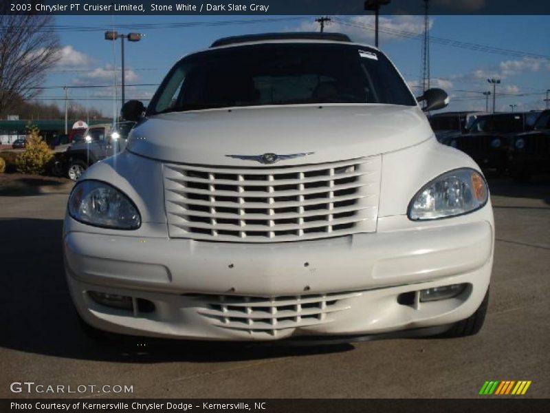 Stone White / Dark Slate Gray 2003 Chrysler PT Cruiser Limited
