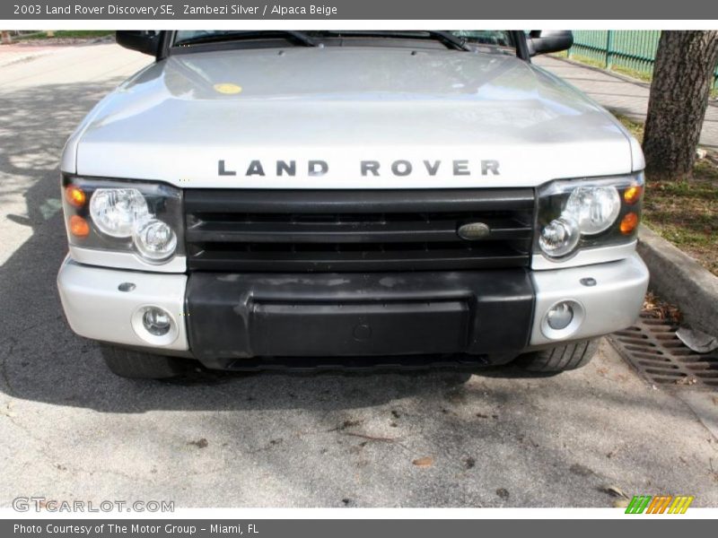 Zambezi Silver / Alpaca Beige 2003 Land Rover Discovery SE