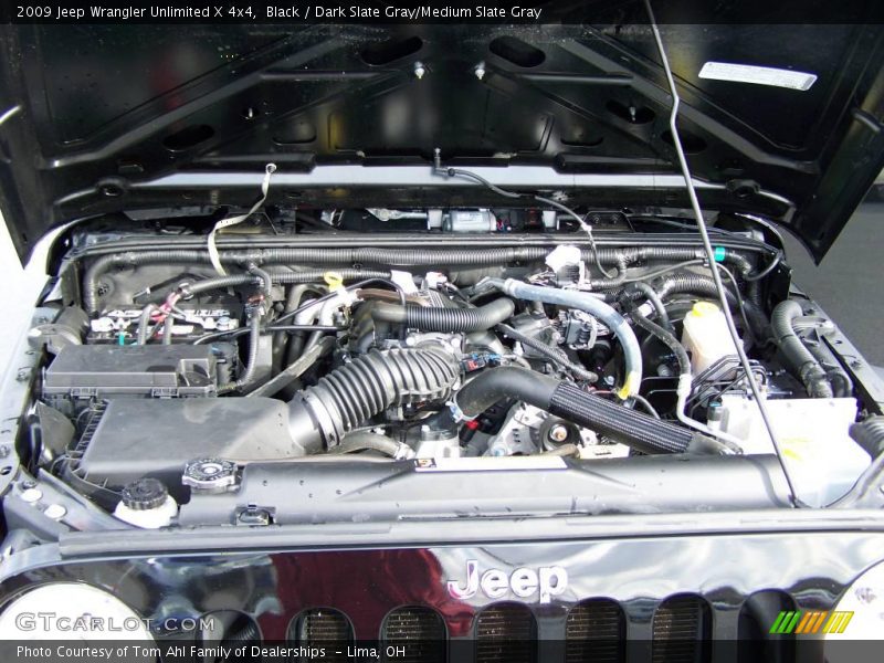 Black / Dark Slate Gray/Medium Slate Gray 2009 Jeep Wrangler Unlimited X 4x4