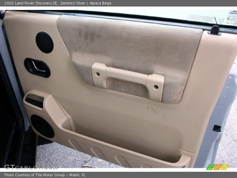 Zambezi Silver / Alpaca Beige 2003 Land Rover Discovery SE