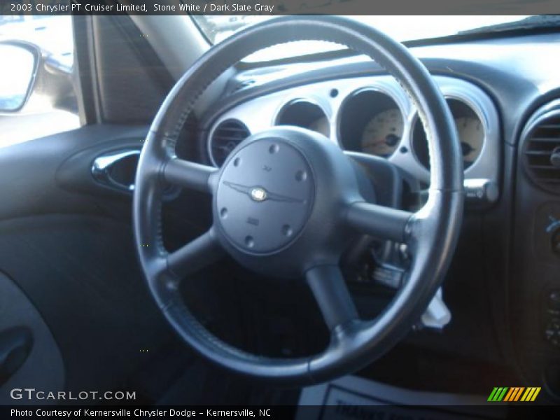 Stone White / Dark Slate Gray 2003 Chrysler PT Cruiser Limited