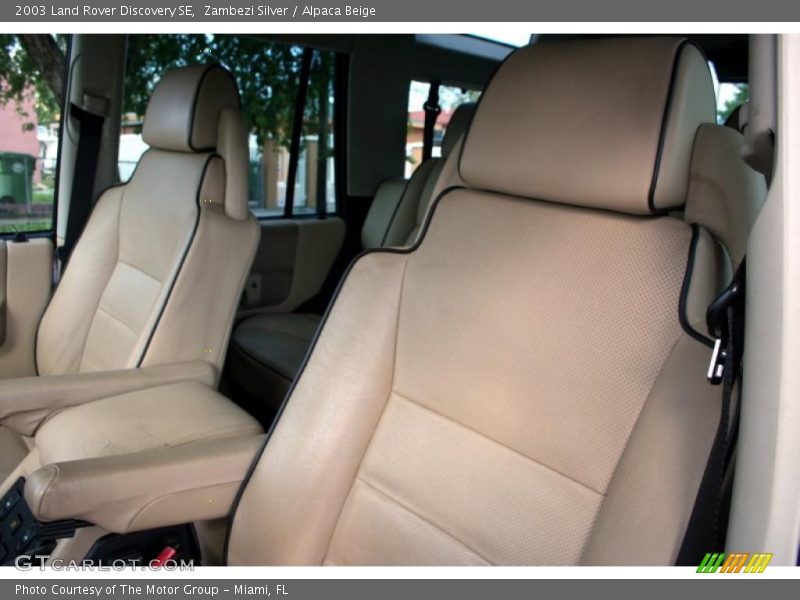 Zambezi Silver / Alpaca Beige 2003 Land Rover Discovery SE