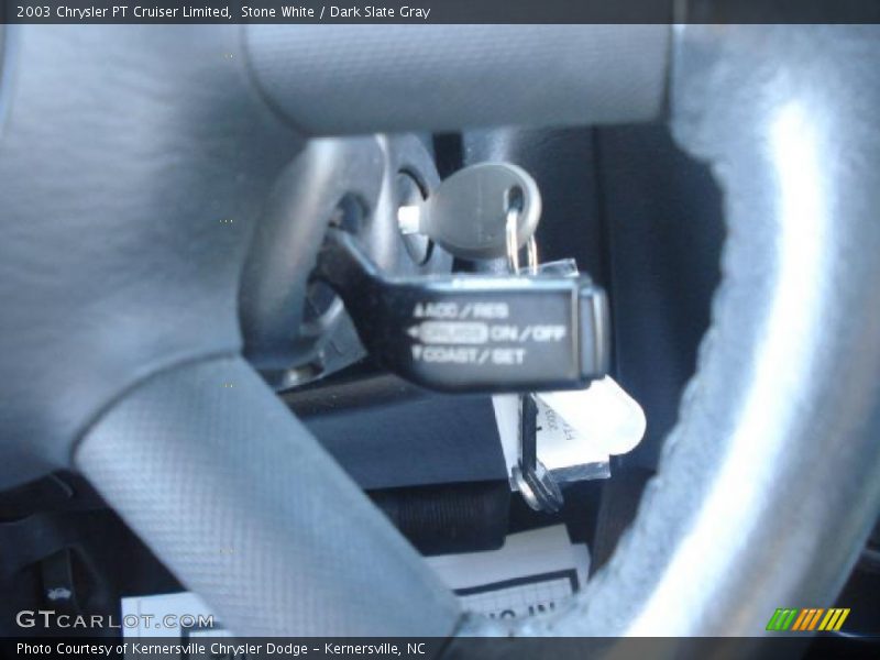 Stone White / Dark Slate Gray 2003 Chrysler PT Cruiser Limited