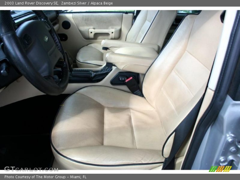 Zambezi Silver / Alpaca Beige 2003 Land Rover Discovery SE