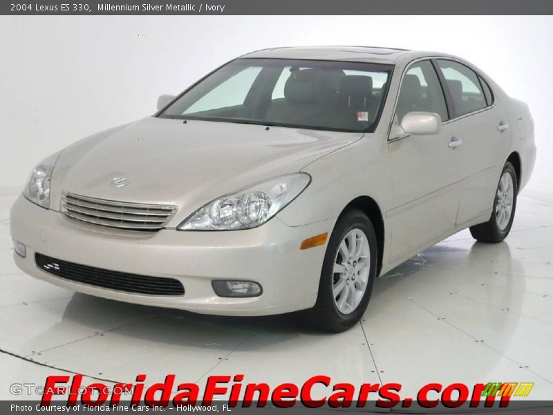 Millennium Silver Metallic / Ivory 2004 Lexus ES 330