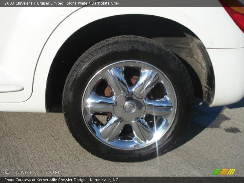 Stone White / Dark Slate Gray 2003 Chrysler PT Cruiser Limited
