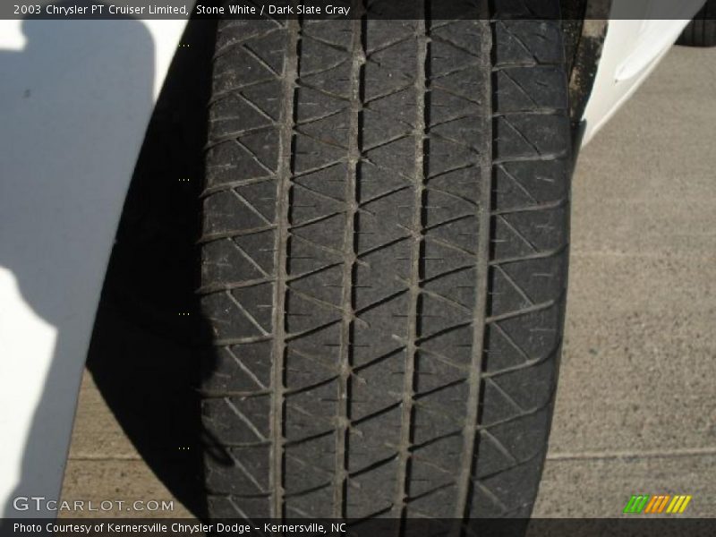Stone White / Dark Slate Gray 2003 Chrysler PT Cruiser Limited