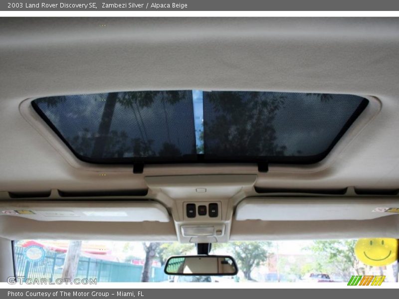 Zambezi Silver / Alpaca Beige 2003 Land Rover Discovery SE