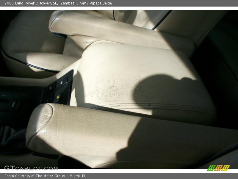 Zambezi Silver / Alpaca Beige 2003 Land Rover Discovery SE