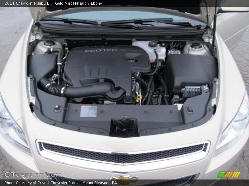 Gold Mist Metallic / Ebony 2011 Chevrolet Malibu LT