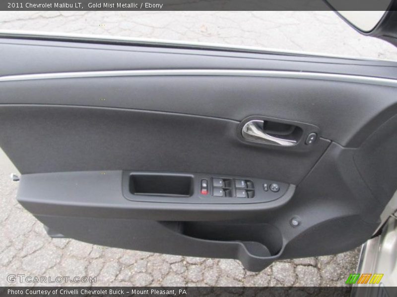 Gold Mist Metallic / Ebony 2011 Chevrolet Malibu LT