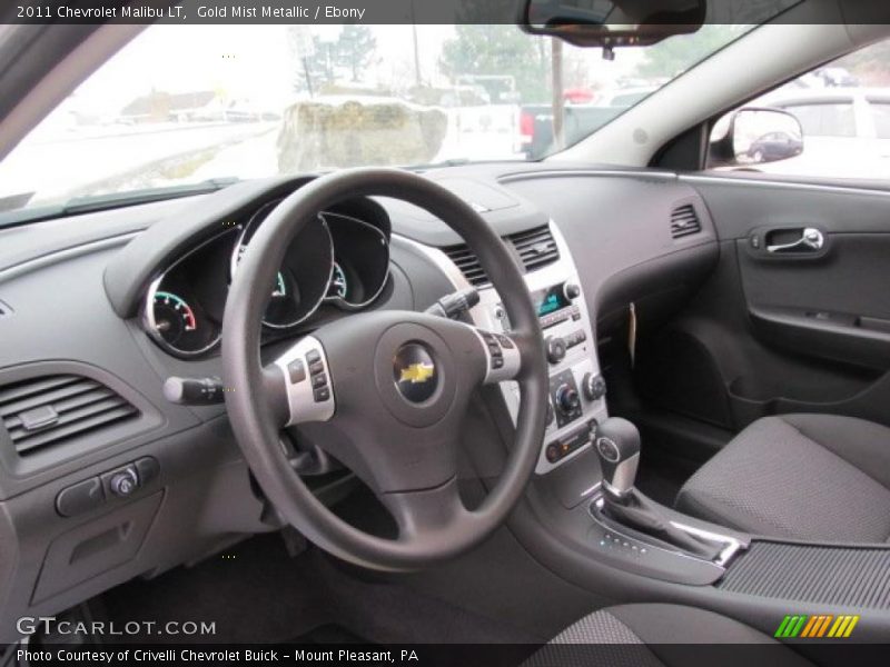 Gold Mist Metallic / Ebony 2011 Chevrolet Malibu LT