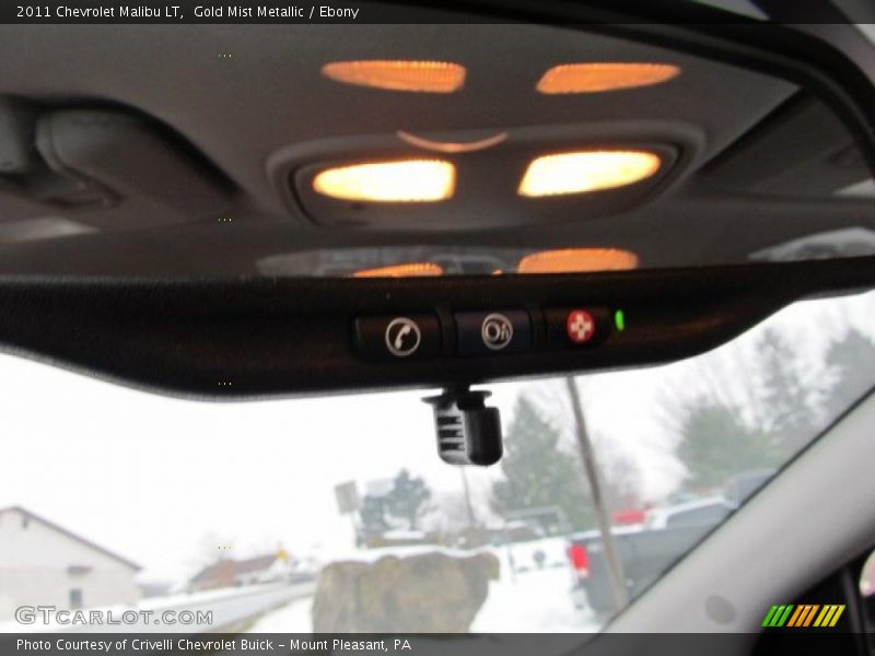 Gold Mist Metallic / Ebony 2011 Chevrolet Malibu LT