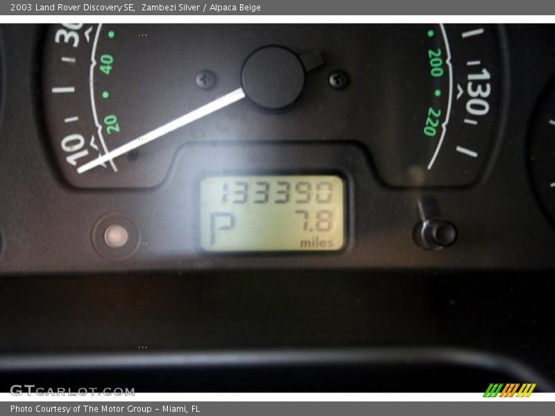 Zambezi Silver / Alpaca Beige 2003 Land Rover Discovery SE