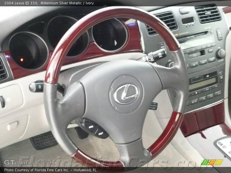Millennium Silver Metallic / Ivory 2004 Lexus ES 330