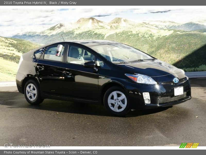Black / Misty Gray 2010 Toyota Prius Hybrid IV
