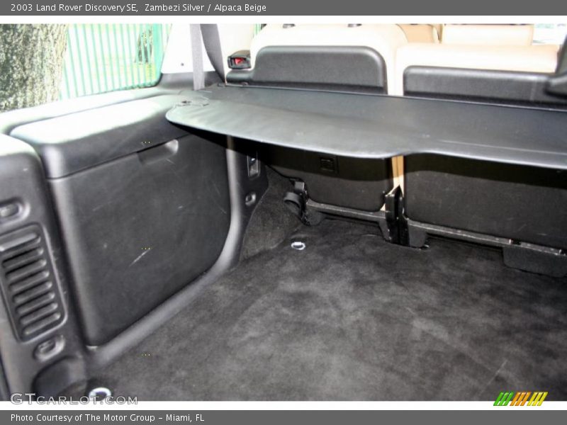 Zambezi Silver / Alpaca Beige 2003 Land Rover Discovery SE