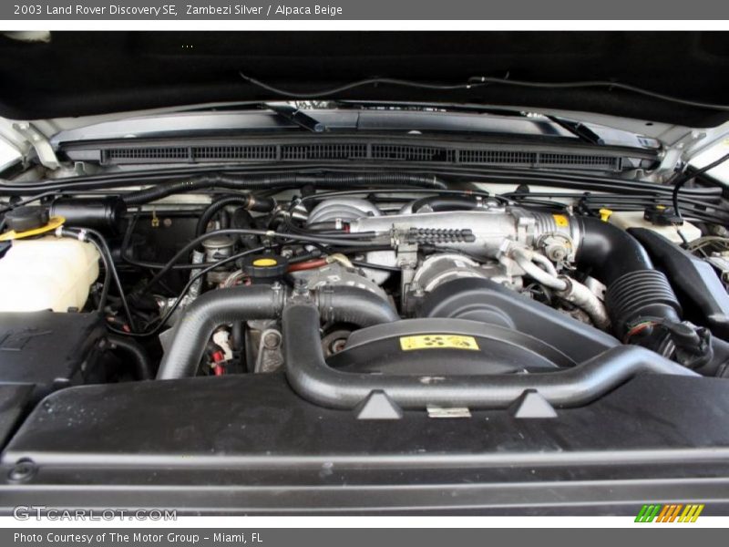 Zambezi Silver / Alpaca Beige 2003 Land Rover Discovery SE
