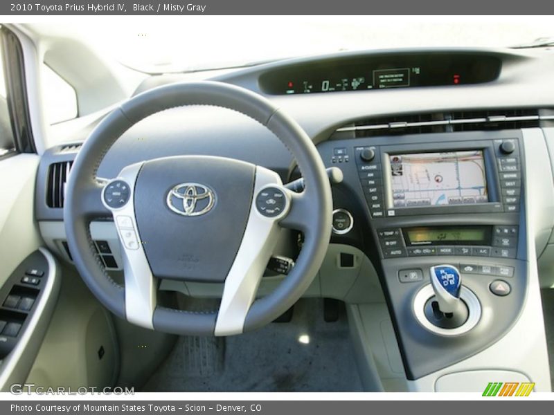 Black / Misty Gray 2010 Toyota Prius Hybrid IV