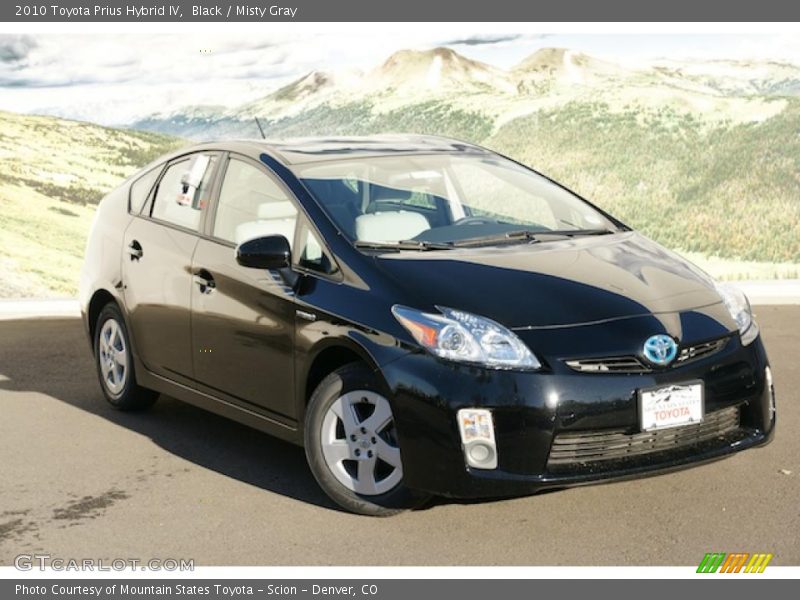 Black / Misty Gray 2010 Toyota Prius Hybrid IV