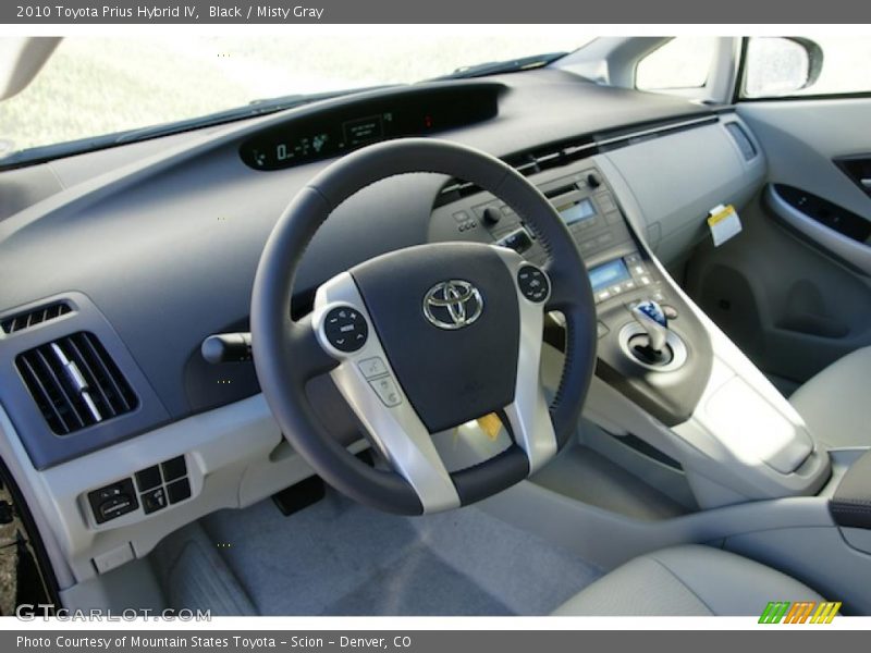 Black / Misty Gray 2010 Toyota Prius Hybrid IV