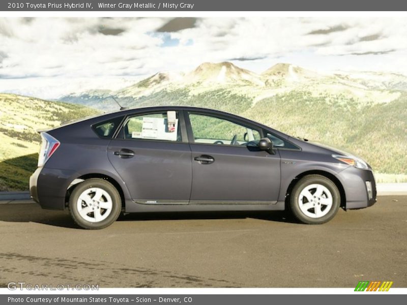 Winter Gray Metallic / Misty Gray 2010 Toyota Prius Hybrid IV