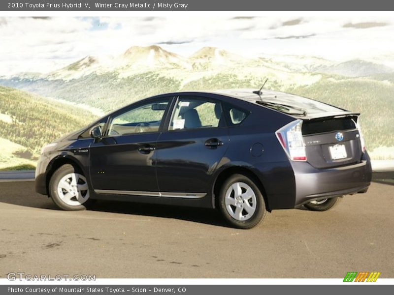 Winter Gray Metallic / Misty Gray 2010 Toyota Prius Hybrid IV