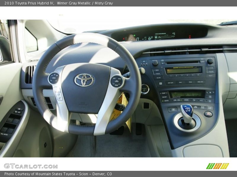 Winter Gray Metallic / Misty Gray 2010 Toyota Prius Hybrid IV