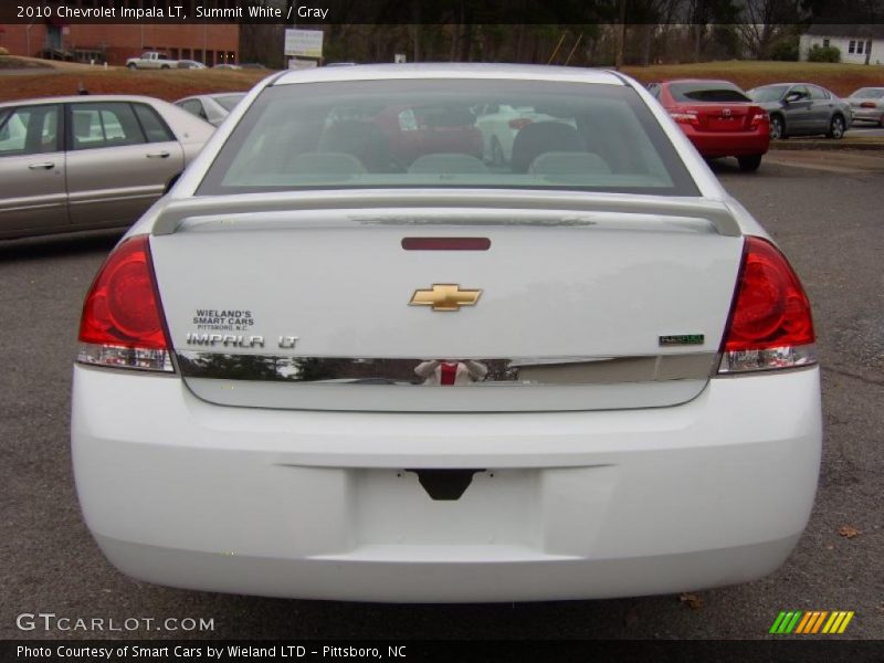 Summit White / Gray 2010 Chevrolet Impala LT