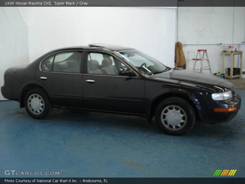 Super Black / Gray 1996 Nissan Maxima GXE