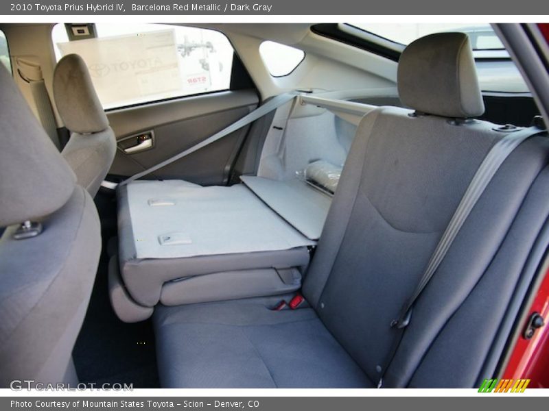 Barcelona Red Metallic / Dark Gray 2010 Toyota Prius Hybrid IV