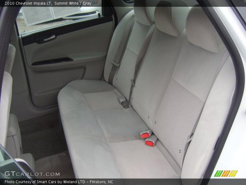 Summit White / Gray 2010 Chevrolet Impala LT