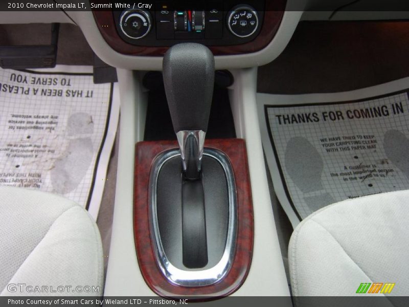 Summit White / Gray 2010 Chevrolet Impala LT