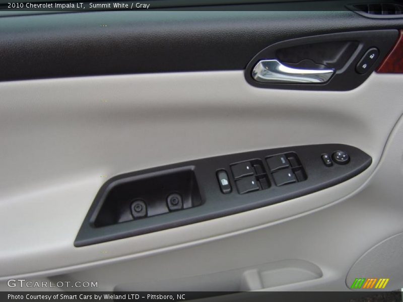 Summit White / Gray 2010 Chevrolet Impala LT