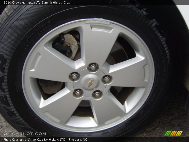 Summit White / Gray 2010 Chevrolet Impala LT