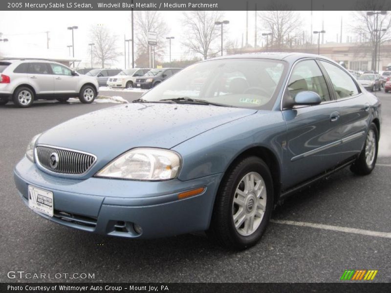 Windveil Blue Metallic / Medium Parchment 2005 Mercury Sable LS Sedan