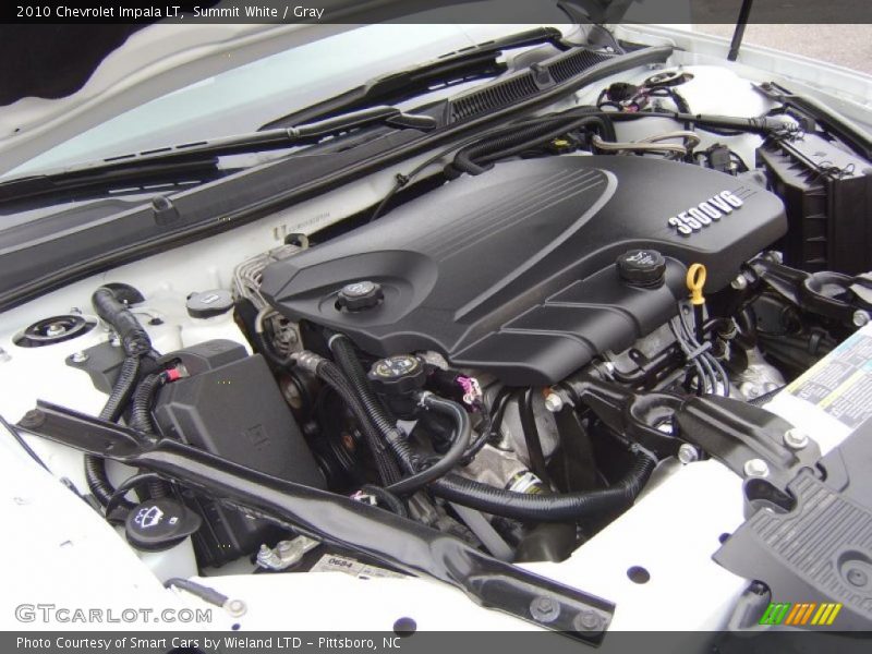 Summit White / Gray 2010 Chevrolet Impala LT