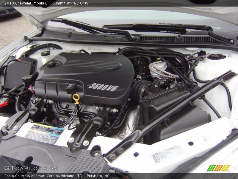 Summit White / Gray 2010 Chevrolet Impala LT