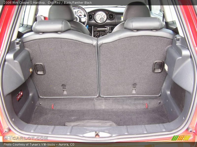 Chili Red / Black/Panther Black 2006 Mini Cooper S Hardtop