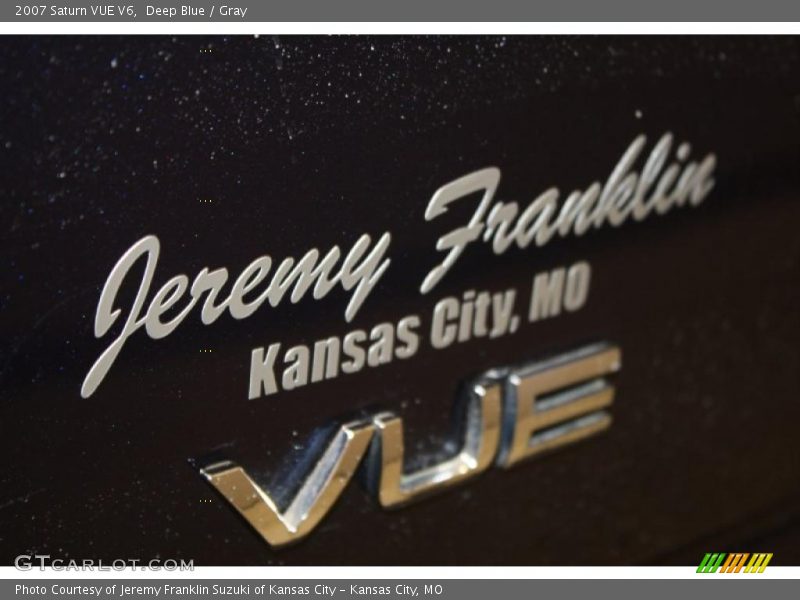 Deep Blue / Gray 2007 Saturn VUE V6