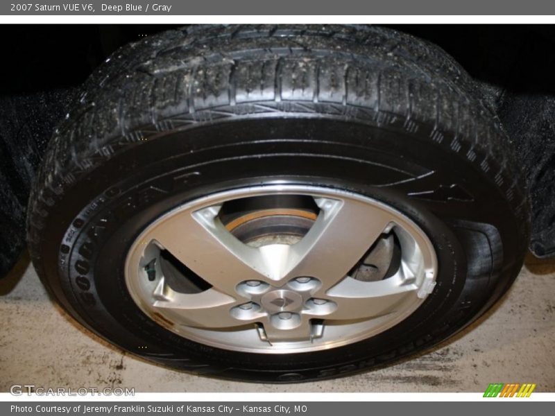 Deep Blue / Gray 2007 Saturn VUE V6