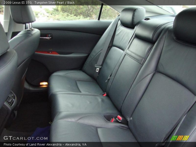 Tungsten Silver Pearl / Black 2009 Lexus ES 350