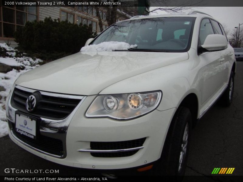 Campanella White / Anthracite 2008 Volkswagen Touareg 2 VR6