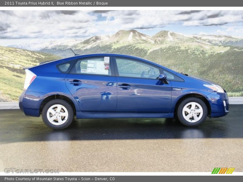 Blue Ribbon Metallic / Bisque 2011 Toyota Prius Hybrid II