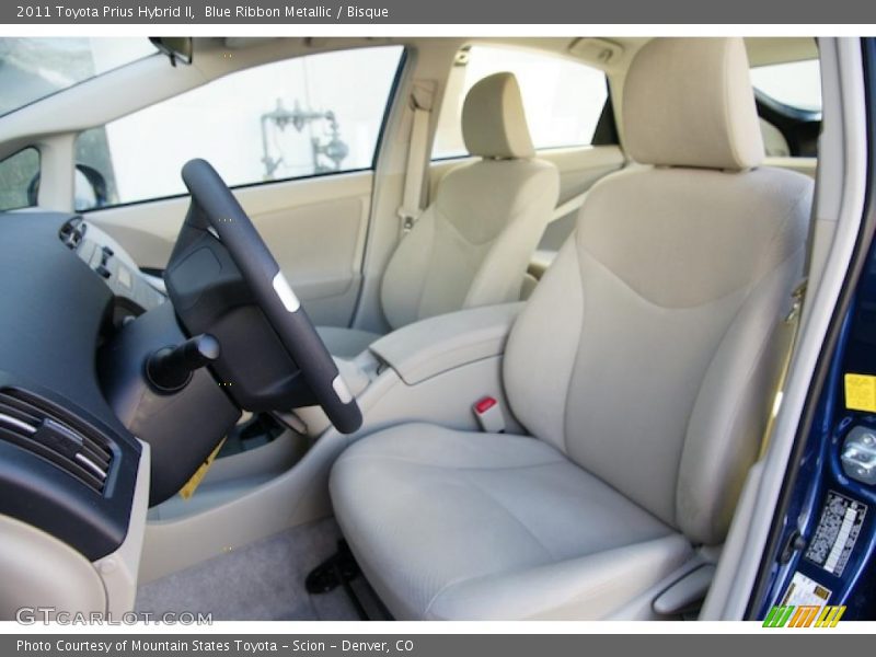 Blue Ribbon Metallic / Bisque 2011 Toyota Prius Hybrid II