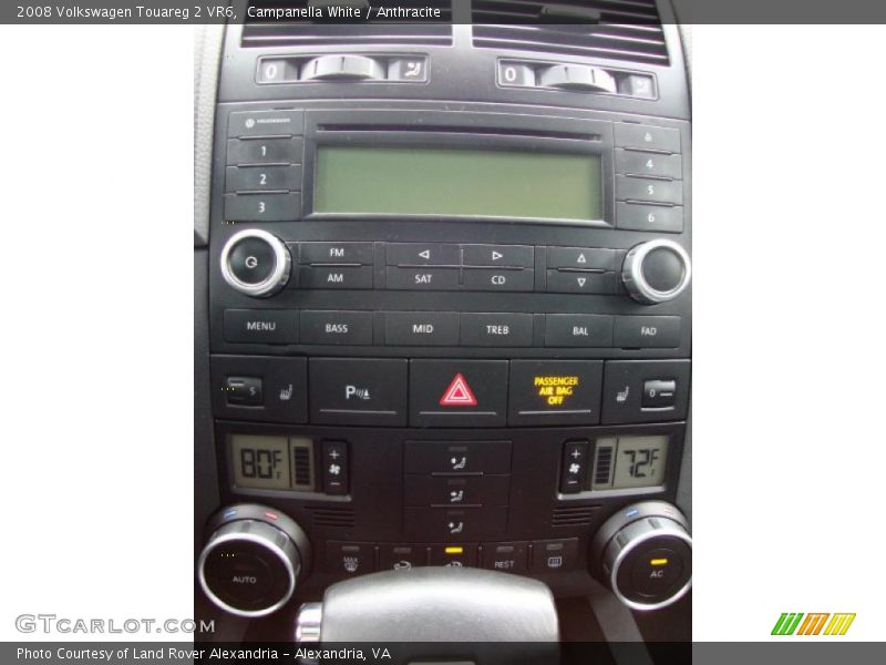 Campanella White / Anthracite 2008 Volkswagen Touareg 2 VR6